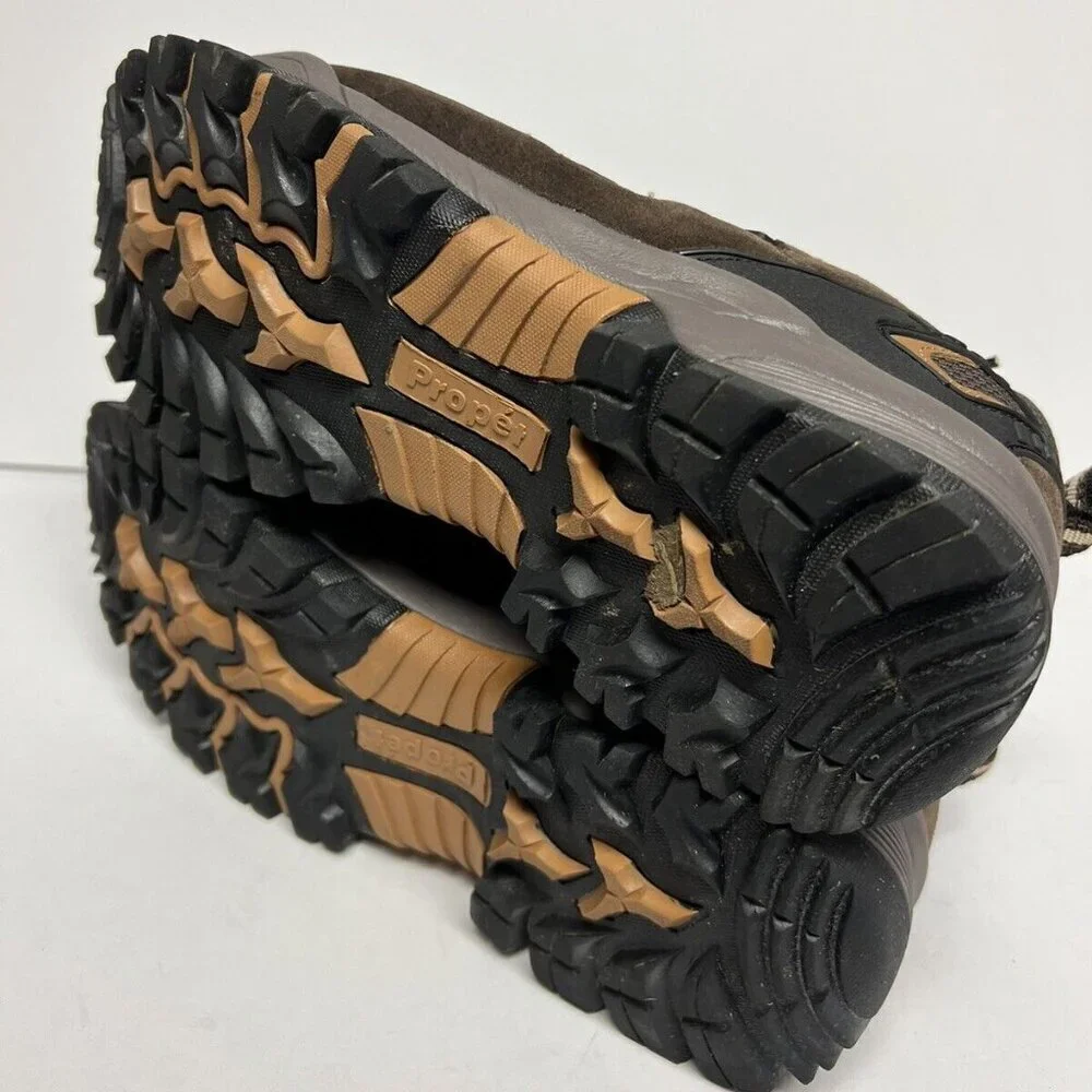 Propet Men's Ridge Walker Low Hiking Shoes Brown Size 10 X(3E)